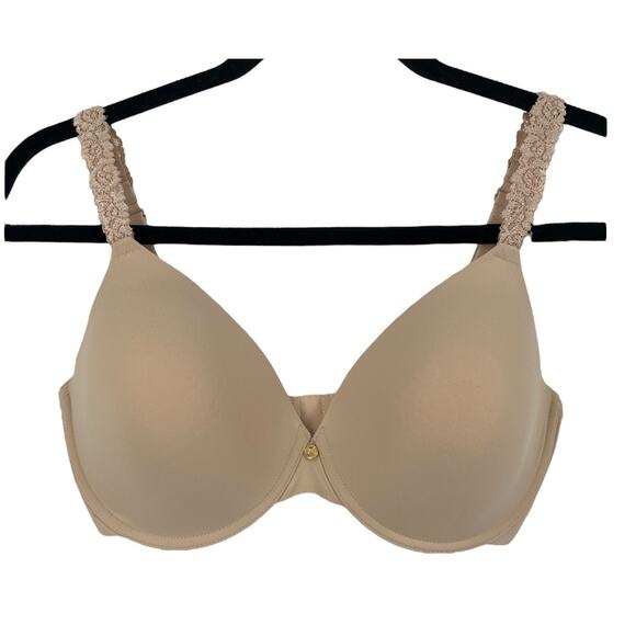 Natori bra 731080 Rose Dream Custom Coverage Underwire tan size 34DD 34E - Picture 2 of 6
